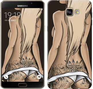 

Чехол Девушка с татуировкой для Samsung Galaxy A9 A9000 644116