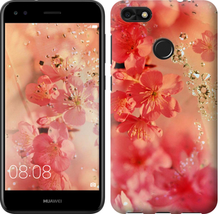 

Чехол Розовые цветы для Huawei P9 Lite mini 650307