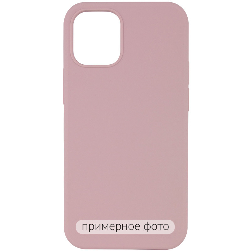 Чохол Silicone Case Full Protective (AA) NO LOGO на Apple iPhone 16 Pro Max (6.9") (Рожевий/ Pink Sand)