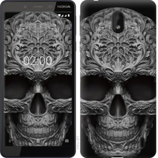

Чехол skull-ornament для Nokia 1 Plus 762966