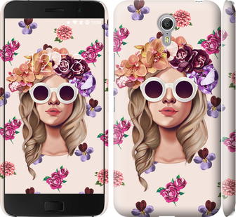 

Чохол Дівчина з квітами v2 на Lenovo ZUK Z1 190292