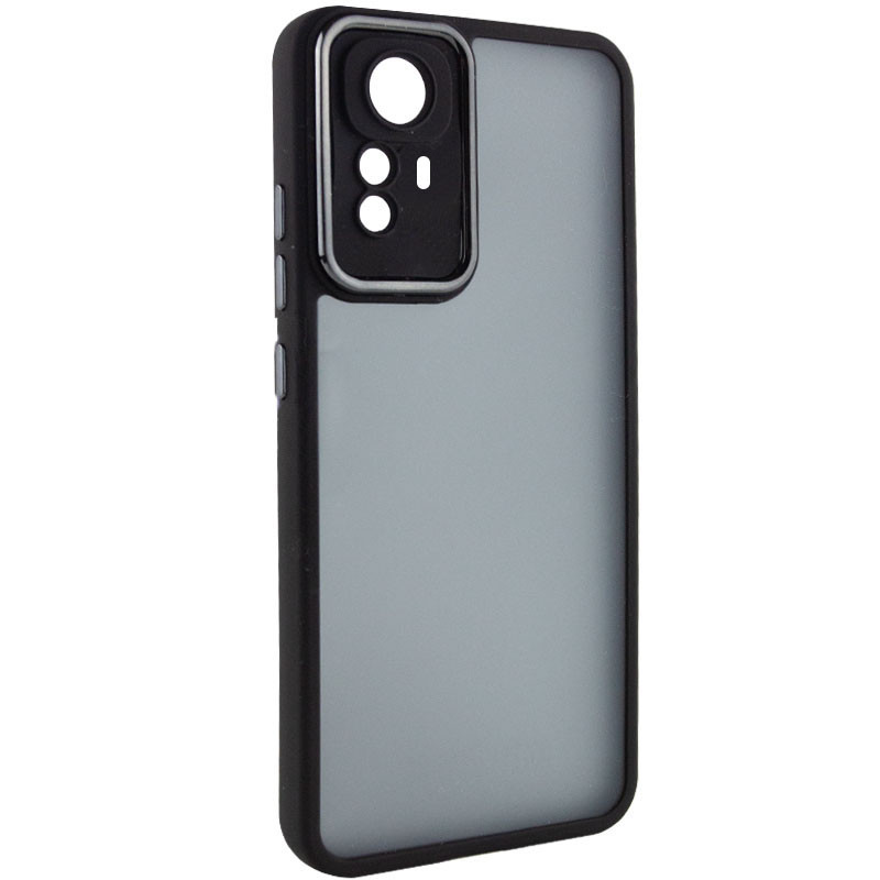 TPU+PC чохол Accent на Xiaomi Redmi Note 12S (Black)