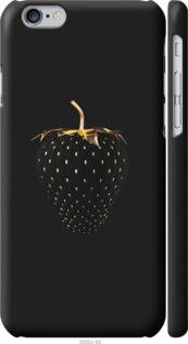 Чохол Чорна полуниця на iPhone 6