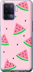 Чехол Розовый арбуз для Oppo Reno5 Lite
