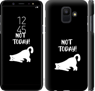 

Чехол Уставший кот для Samsung Galaxy A6 2018 874096