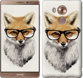 

Чехол Лис в очках для Huawei Mate 8 634569