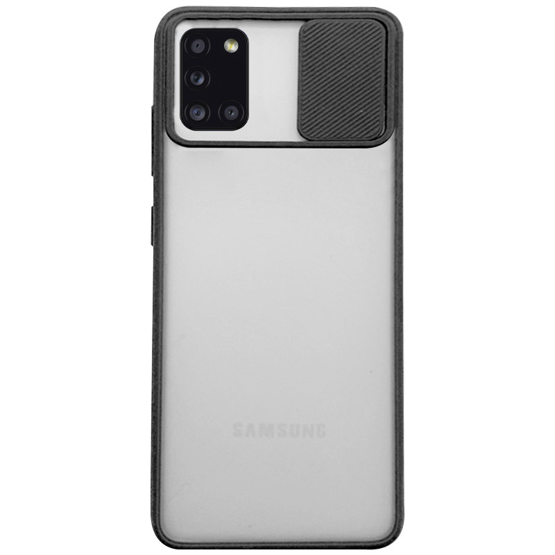 

Чохол Camshield mate TPU зі шторкою для камери для Samsung Galaxy A31 (Чорний) 923495