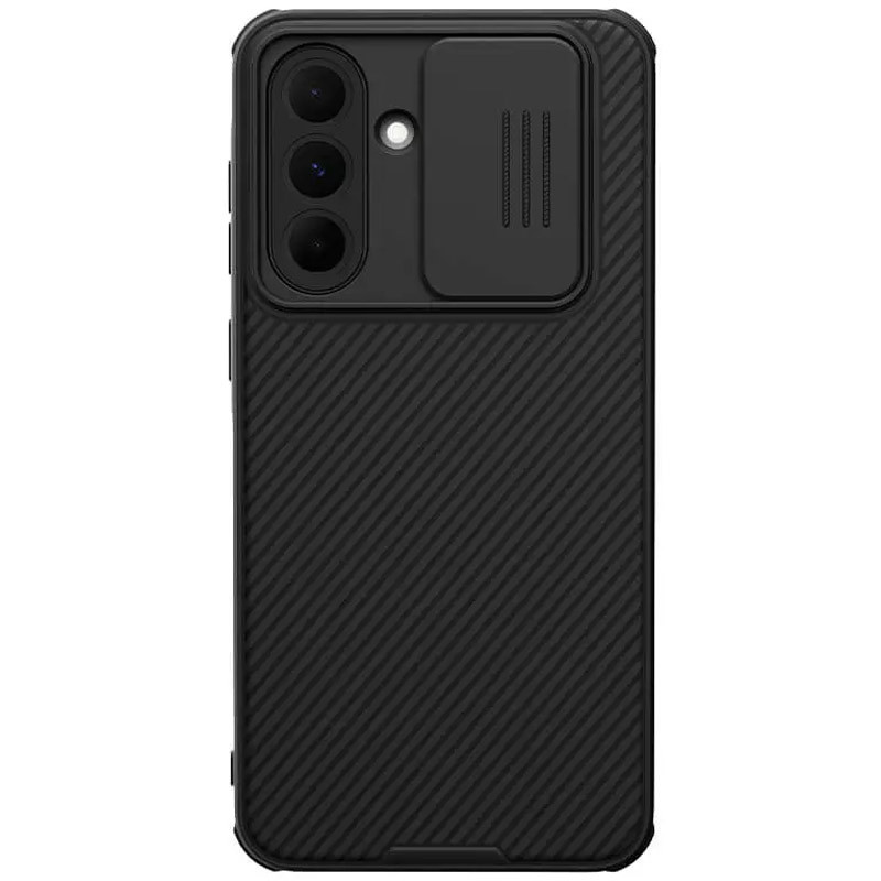 Фото Карбонова накладка Nillkin CamShield Pro на Samsung Galaxy A56 5G (Black) на vchehle.ua