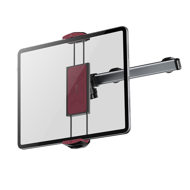 Купить Автодержатель Hoco H69 Gamble telescopic на подголовник (Black / Red) на vchehle.ua