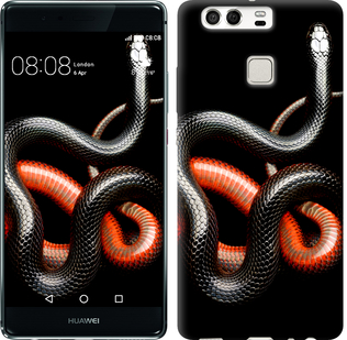 

Чехол Красно-черная змея на черном фоне для Huawei P9 482237