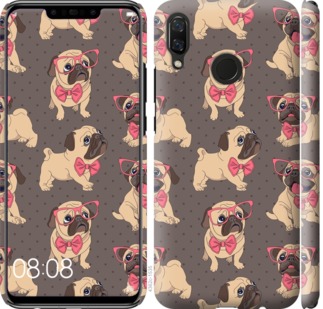 

Чехол мопсики 2 для Huawei Nova 3 731609