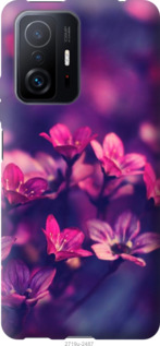 

Чехол Пурпурные цветы для Xiaomi 11T Pro 1243739