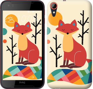 

Чехол Rainbow fox для HTC Desire 830 576871