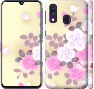 

Чехол Японские цветы для Samsung Galaxy A40 2019 A405F 711695