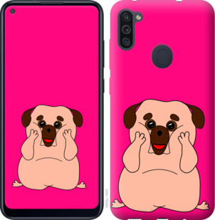 

Чохол Веселий мопс на Samsung Galaxy A11 A115F 928261