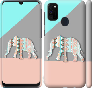 

Чехол Узорчатый слон для Samsung Galaxy M21 860901