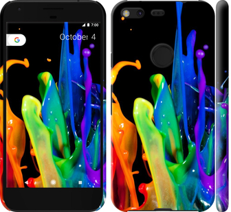 

Чехол брызги краски для Google Pixel XL 381591