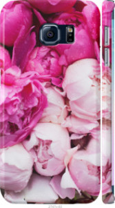 Чехол Розовые пионы для Samsung Galaxy S6 Edge G925F