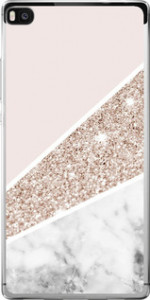 Чохол Пастельний мармур на Huawei Ascend P8