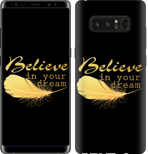 

Чехол Верь в свою мечту для Samsung Galaxy Note 8 596533
