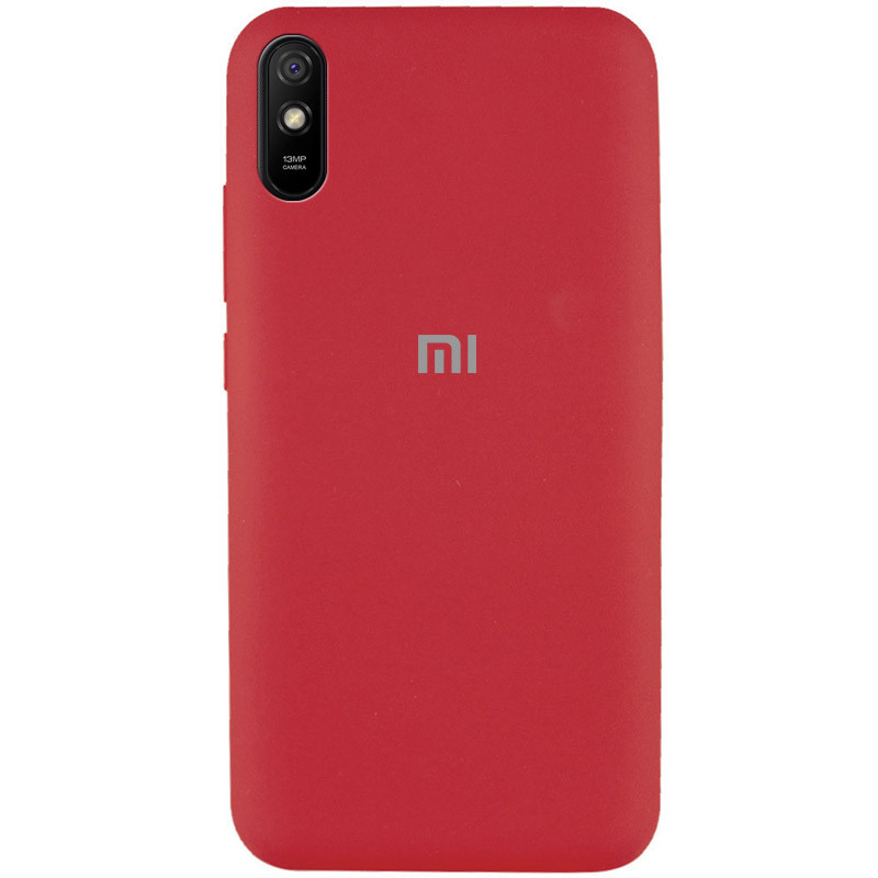 

Чохол Silicone Cover Full Protective (AA) на Xiaomi Redmi 9A (Червоний / Camellia) 930085