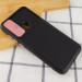 Чехол Camshield Black TPU со шторкой защищающей камеру для Samsung Galaxy A11 / M11 (Черный / Rose Gold) в магазине vchehle.ua