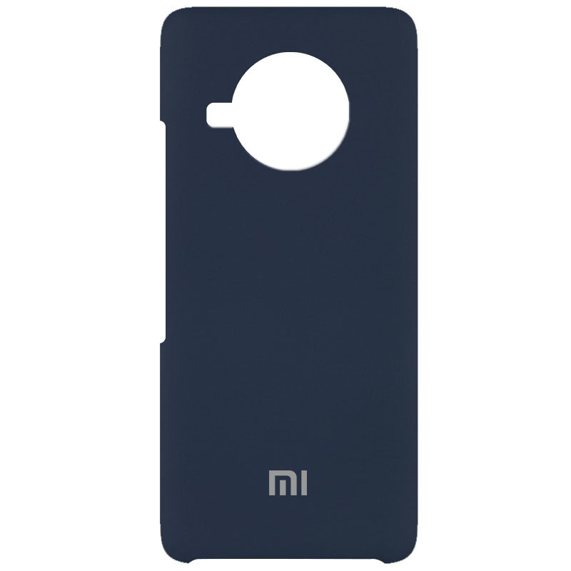 Чохол Silicone Cover (AAA) на Xiaomi Mi 10T Lite / Redmi Note 9 Pro 5G (Синій / Midnight blue)