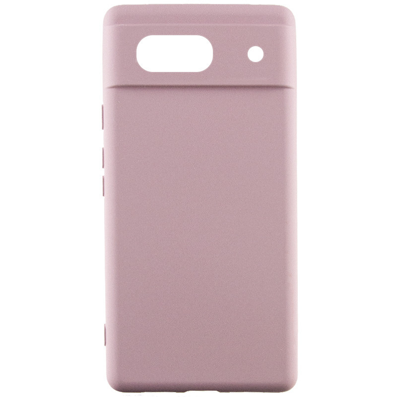 Чехол Silicone Cover Lakshmi Full Camera (AAA) для Google Pixel 8a (Розовый / Pink Sand)