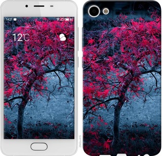 

Чехол Дерево с яркими листьями для Meizu U10 736398
