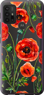 

Чохол Намальовані маки на Motorola Moto G10 1633973