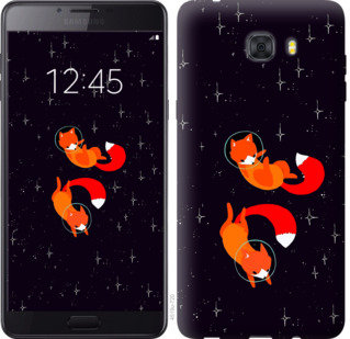

Чехол Лисички в космосе для Samsung Galaxy C9 Pro 870027