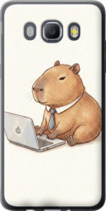 Чохол Funny Capybara CEO Working на Samsung Galaxy J5 (2016) J510H