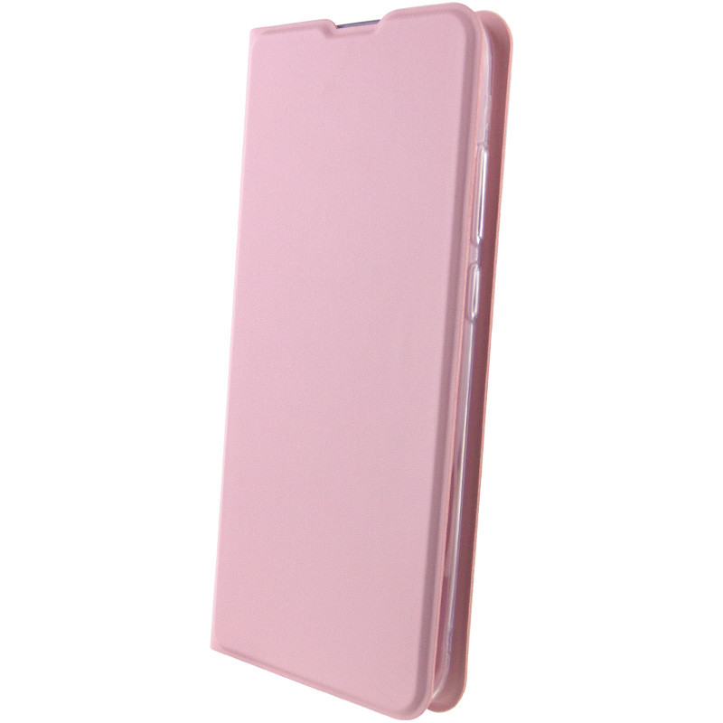 Фото Шкіряний чохол-книжка GETMAN Elegant (PU) на Xiaomi Redmi 12 (Рожевий) на vchehle.ua
