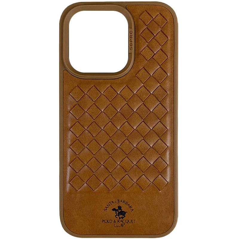 Кожаный чехол Polo Santa Barbara для Apple iPhone 14 Pro (6.1") (Brown)