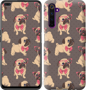

Чехол мопсики 2 для Realme 6 Pro 921705