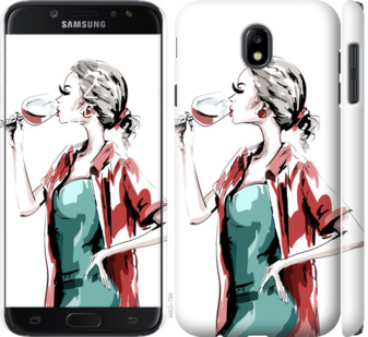 

Чохол Дівчина з келихом на Samsung Galaxy J7 J730 (2017) 841382