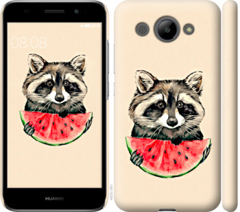

Чохол Єнотик з кавуном для Huawei Y3 (2017) 800023