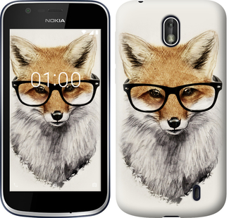 

Чохол Лис в окулярах на Nokia 1 634624