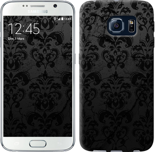 

Чехол узор черный для Samsung Galaxy S6 G920 647784
