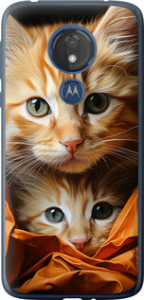 Чехол Котики 2 для Motorola Moto G7 Power