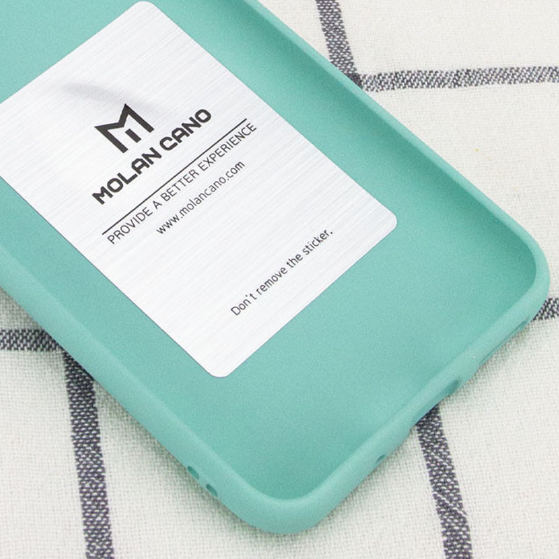 

TPU чохол Molan Cano Smooth для Xiaomi Redmi Note 10 (Бірюзовий) 1147584
