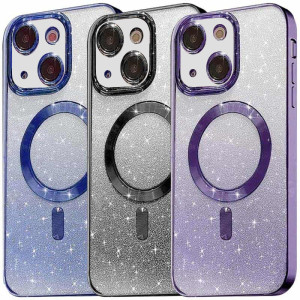 TPU чехол Delight case with Magnetic Safe с защитными линзами на камеру для Apple iPhone 15 Plus (6.7")