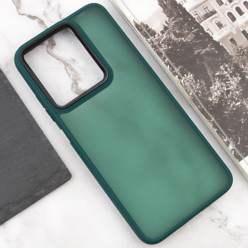Фото Чехол TPU+PC Lyon Frosted для Infinix Hot 40 (Green) на vchehle.ua