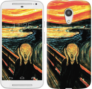 

Чехол Крик Мунка для Motorola Moto G2 266317