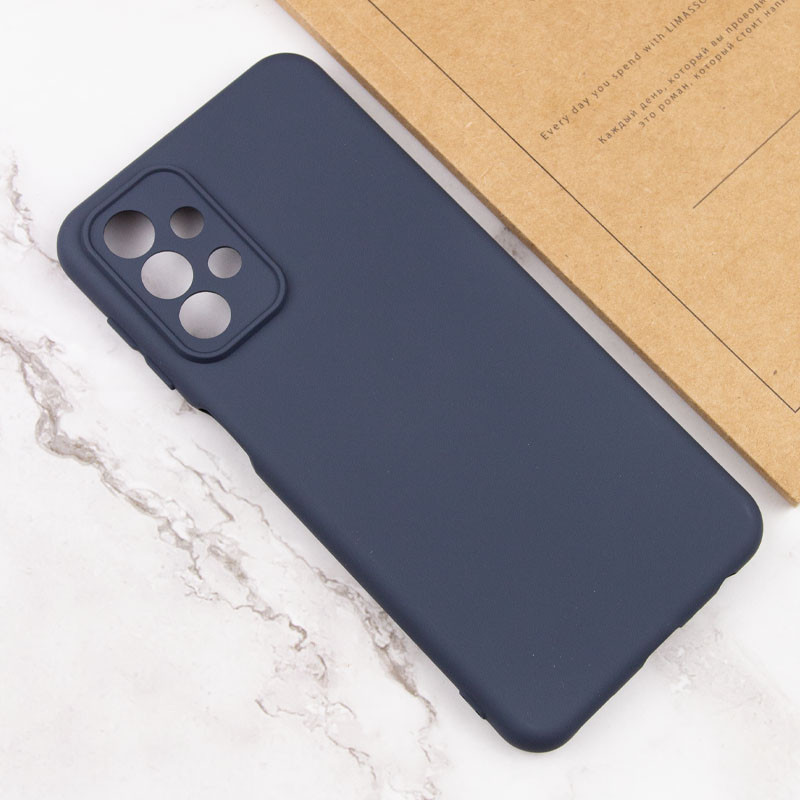 Чохол Silicone Cover Lakshmi Full Camera (A) на Samsung Galaxy A32 4G (Синій / Midnight Blue) в магазині vchehle.ua