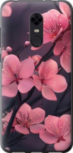 Чехол Пурпурная сакура для Xiaomi Redmi 5 Plus