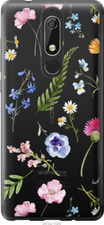 

Чехол Цветочный фон v2 для Nokia 5.1 1440581