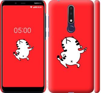 

Чехол Котик для Nokia 3.1 Plus 812665