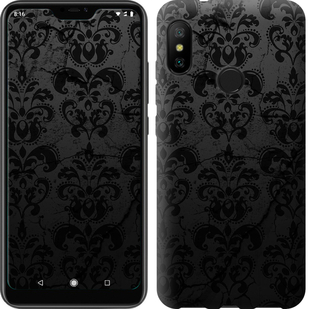 

Чехол узор черный для Xiaomi Redmi 6 Pro 672171