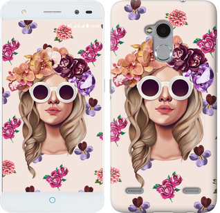 

Чохол Дівчина з квітами v2 на ZTE V7 Lite 190544